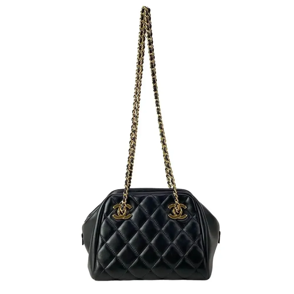 Chanel Small Bowling Bags Shoulder Bag AS6472